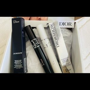 Dior 3D mascara black 090 and 3D base 3D